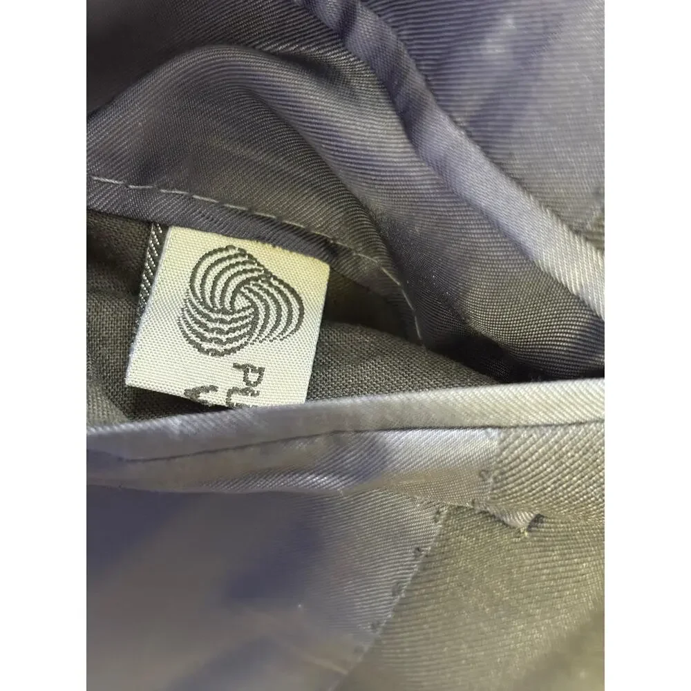 Corneliani Blazer Mens 50 Blue Virgin Wool Suit Jacket Made In Italy Two Button